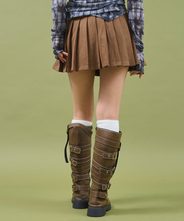 ブラウン モデル：160cm F着用