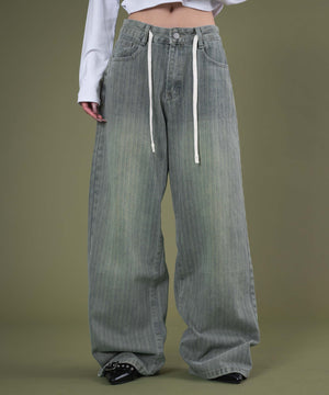 デニム中濃 モデル：163cm S着用