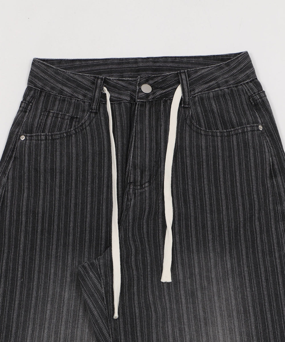 ドロストストライプブラストデニム