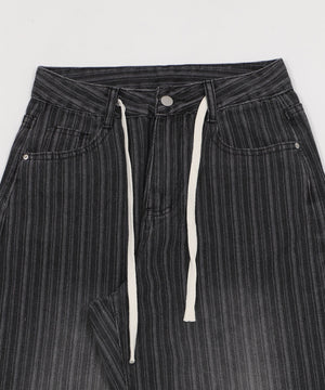 ドロストストライプブラストデニム