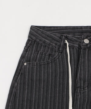 ドロストストライプブラストデニム