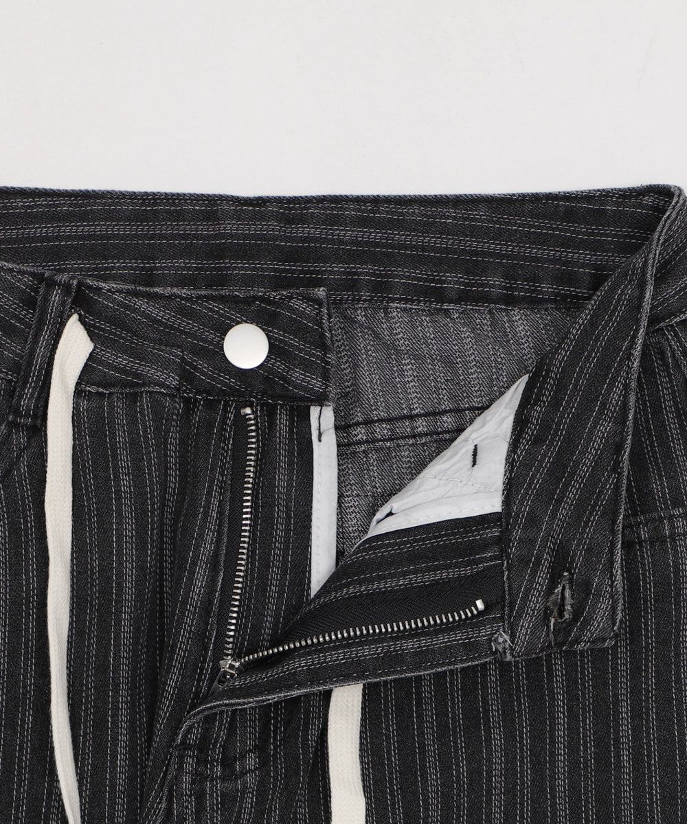 ドロストストライプブラストデニム