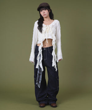 デニム濃 モデル：160cm S着用