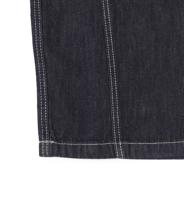 バンダナ付きリジットワイドデニム