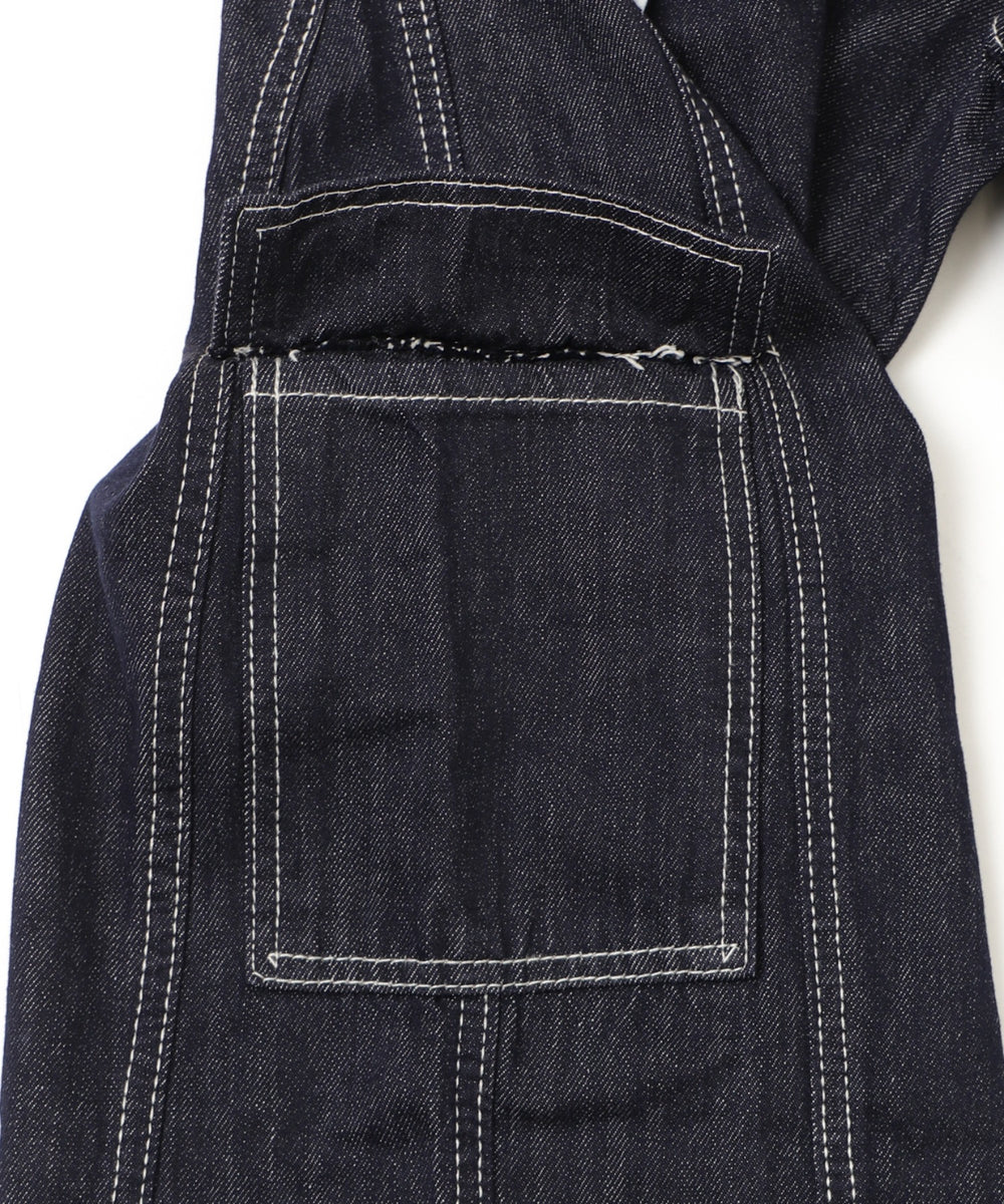 バンダナ付きリジットワイドデニム