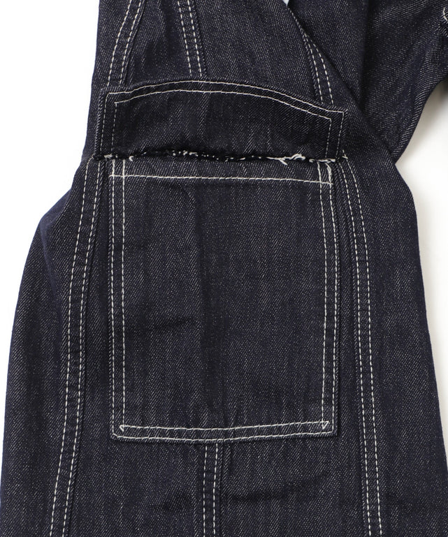 バンダナ付きリジットワイドデニム