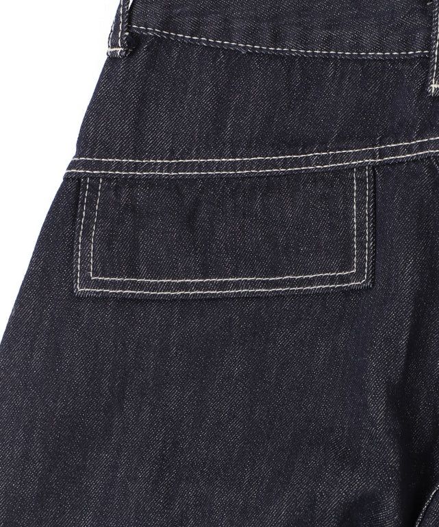 バンダナ付きリジットワイドデニム