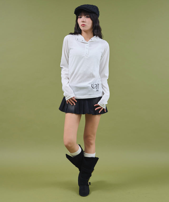 ホワイト モデル：160cm F着用