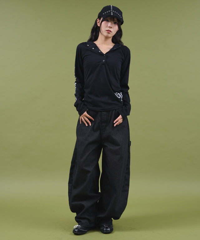 ブラック モデル：160cm F着用