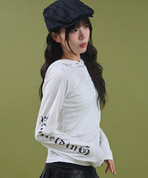 ホワイト モデル：160cm F着用