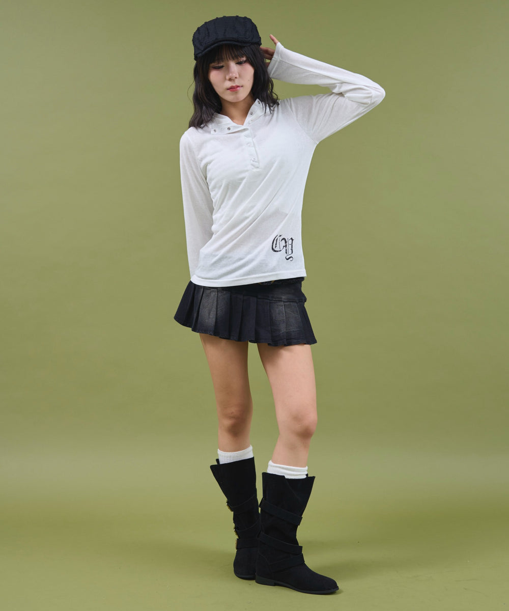 ホワイト モデル：160cm F着用