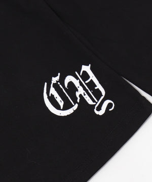 キーネックロゴデザインフーディー