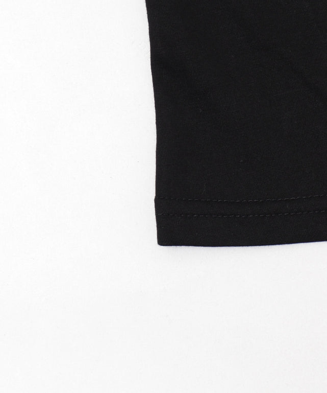 キーネックロゴデザインフーディー