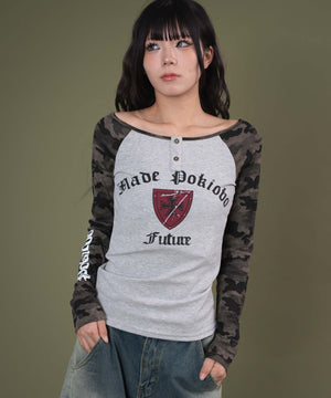 杢グレー モデル：160cm F着用