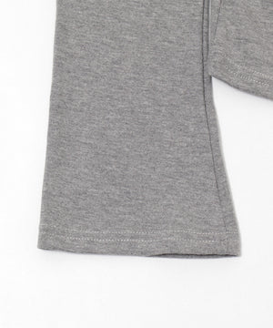 チョーカー付きロゴオフショルトップ