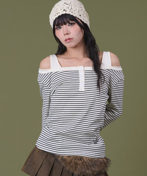 ホワイトアイボリー モデル：160cm F着用