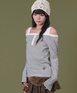 ホワイトアイボリー モデル：160cm F着用