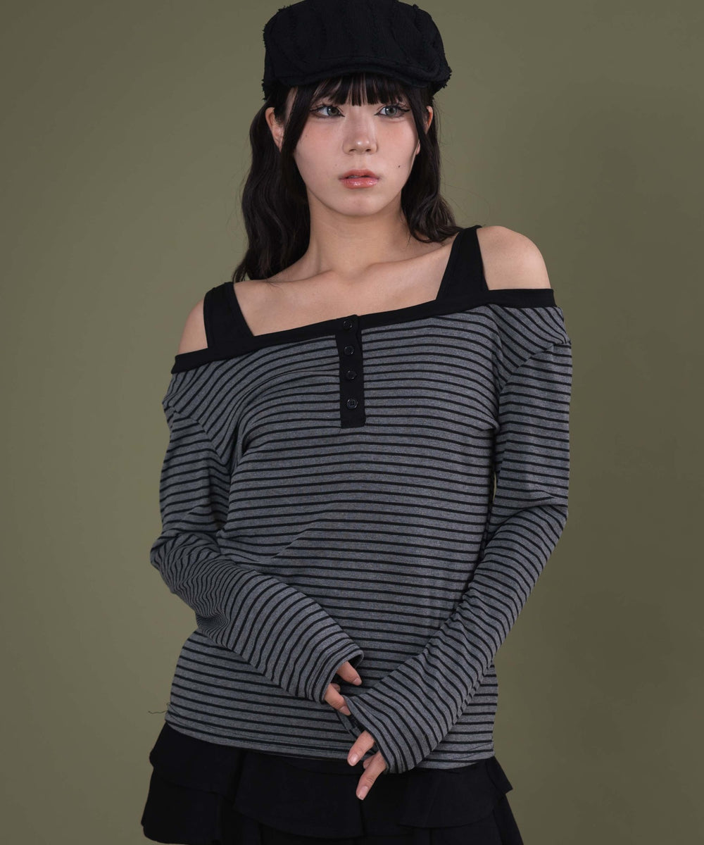 チャコール モデル：160cm F着用