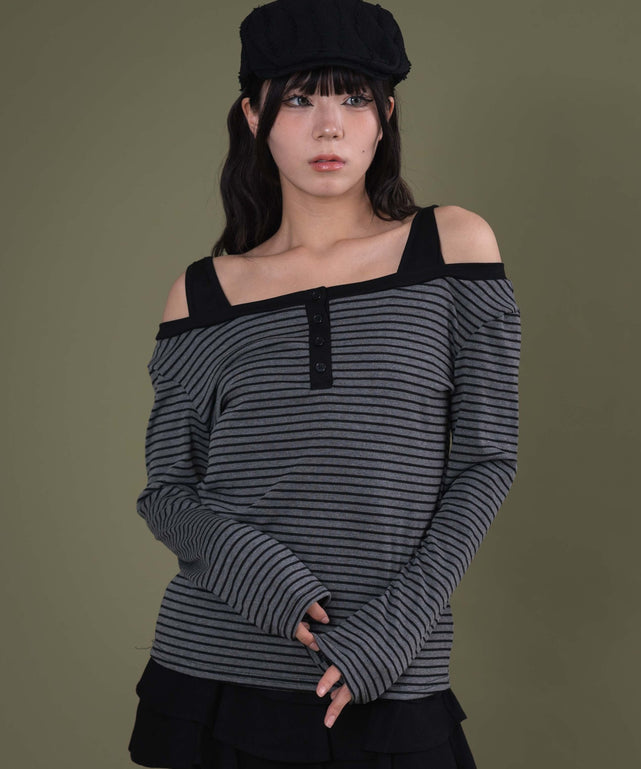 チャコール モデル：160cm F着用