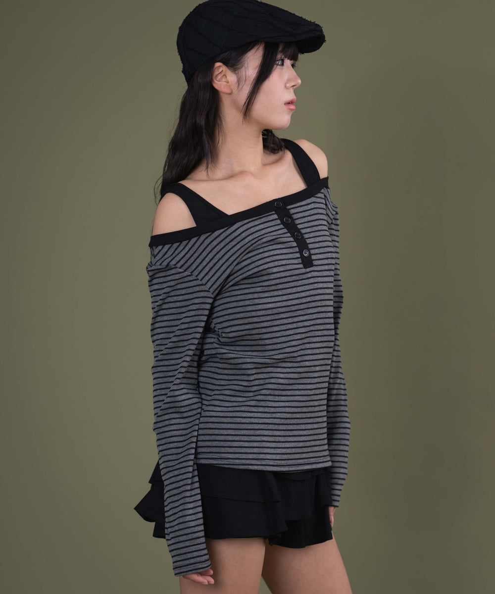 チャコール モデル：160cm F着用