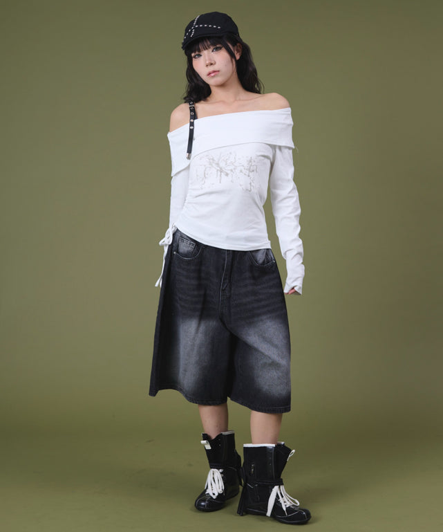 ホワイト モデル：160cm F着用