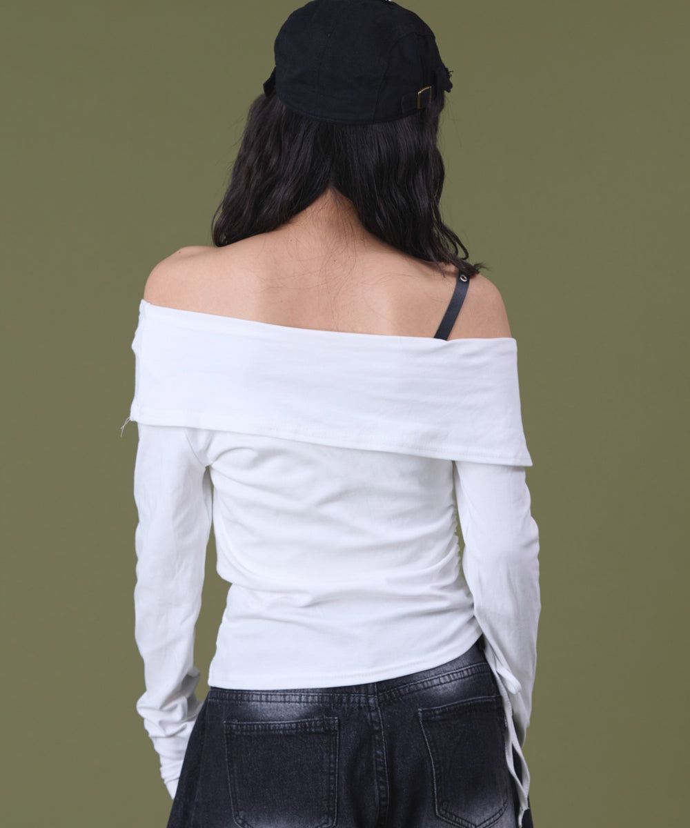 ホワイト モデル：160cm F着用