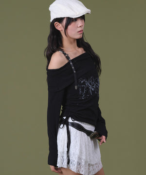 ブラック モデル：160cm F着用