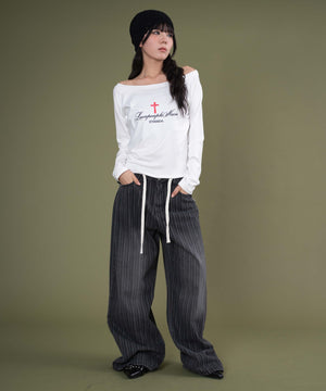 ホワイト モデル：160cm F着用