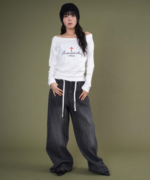 ホワイト モデル：160cm F着用