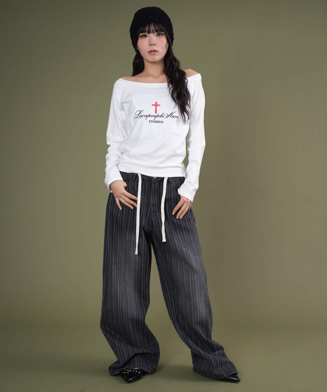 ホワイト モデル：160cm F着用