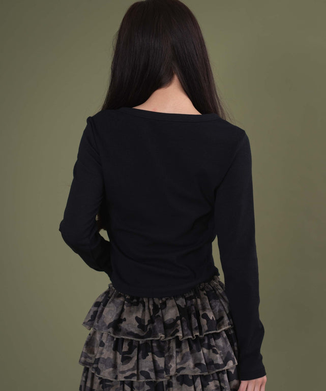 ブラック モデル：163cm F着用