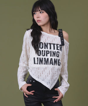 ホワイトアイボリー モデル：160cm F着用