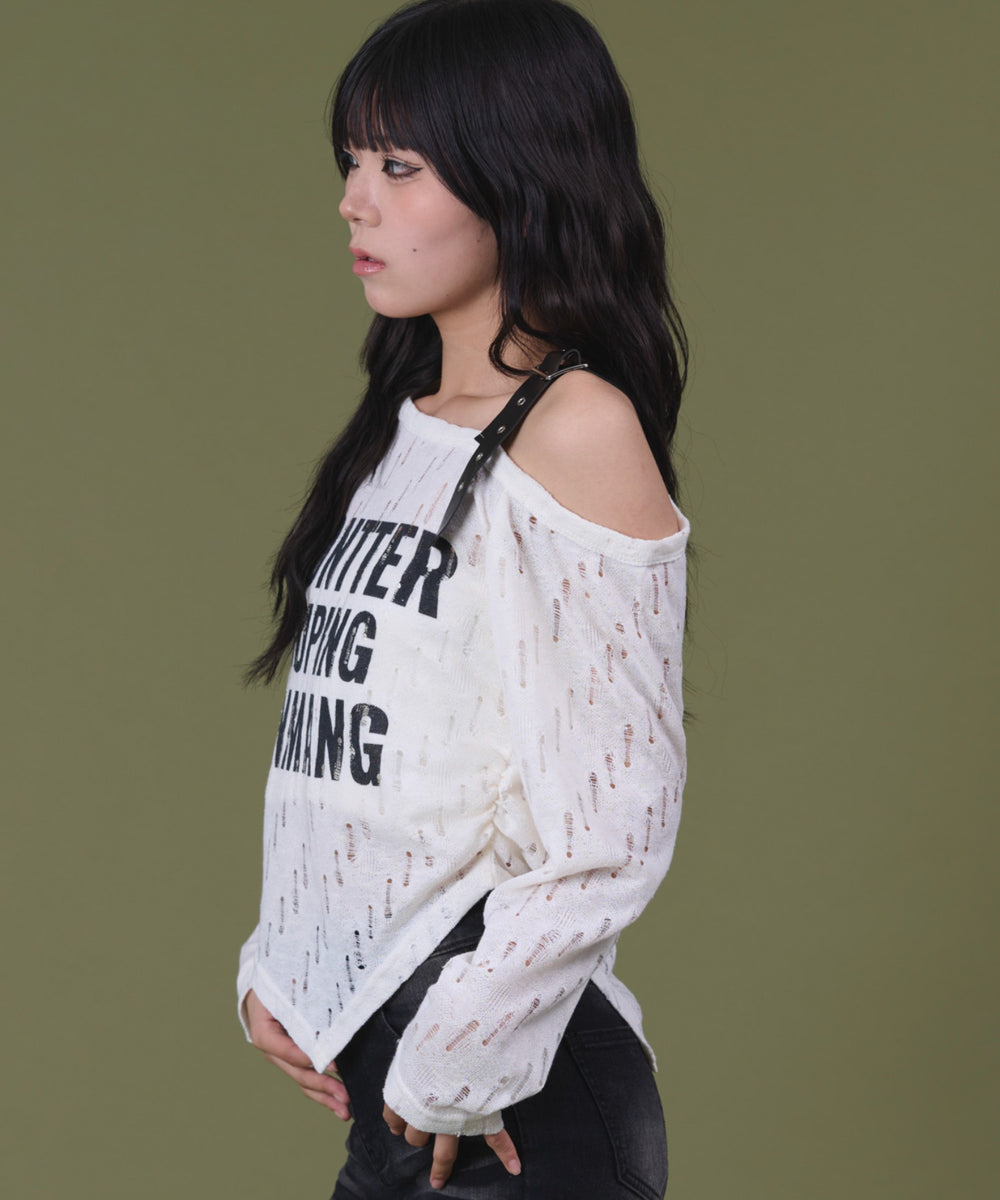 ホワイトアイボリー モデル：160cm F着用