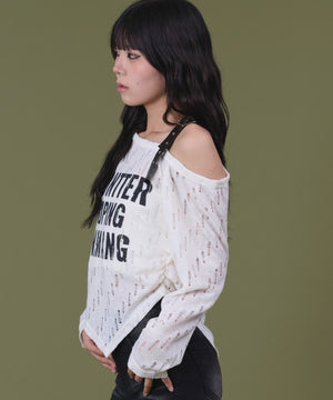 ホワイトアイボリー モデル：160cm F着用