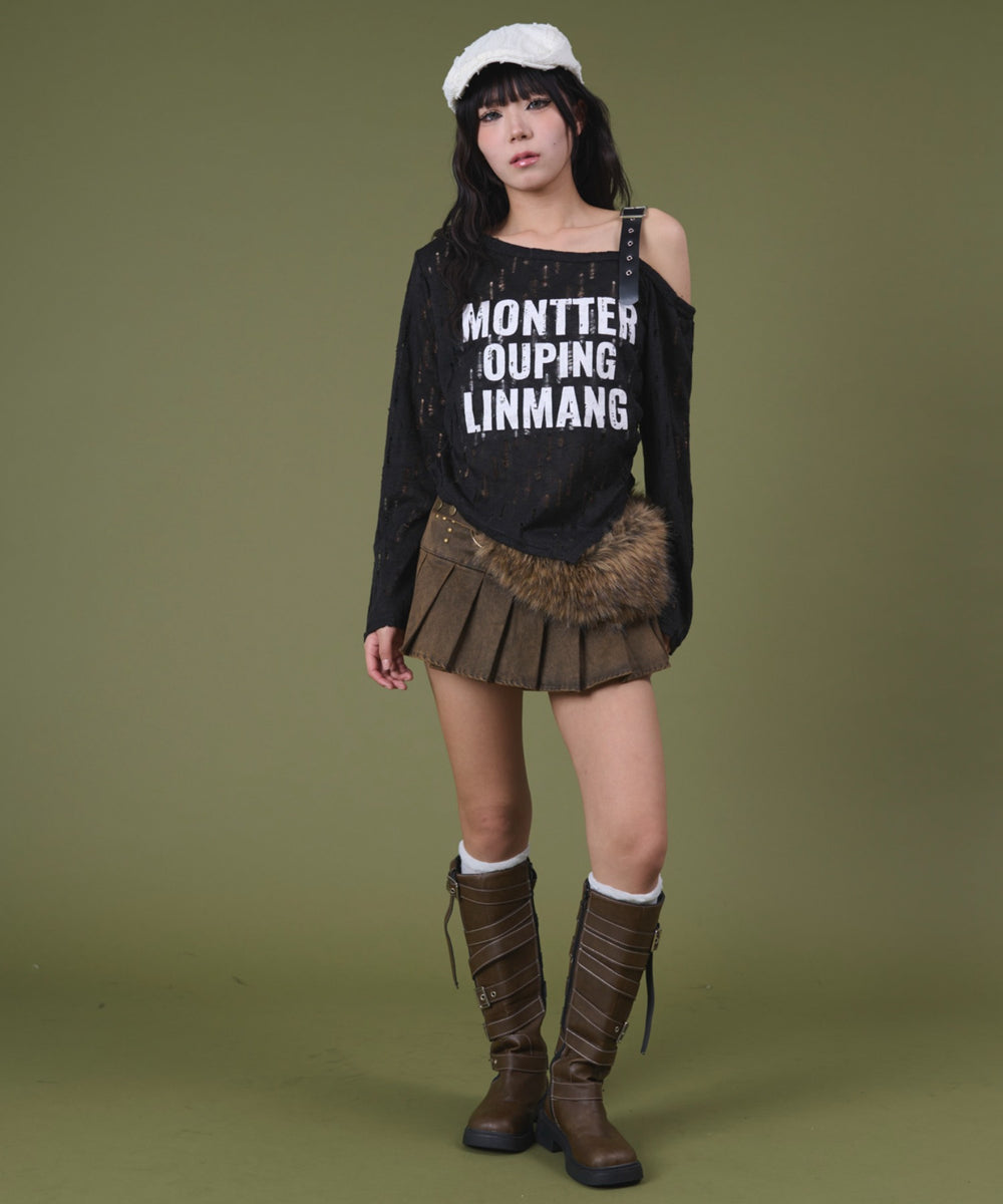 ブラック モデル：160cm F着用