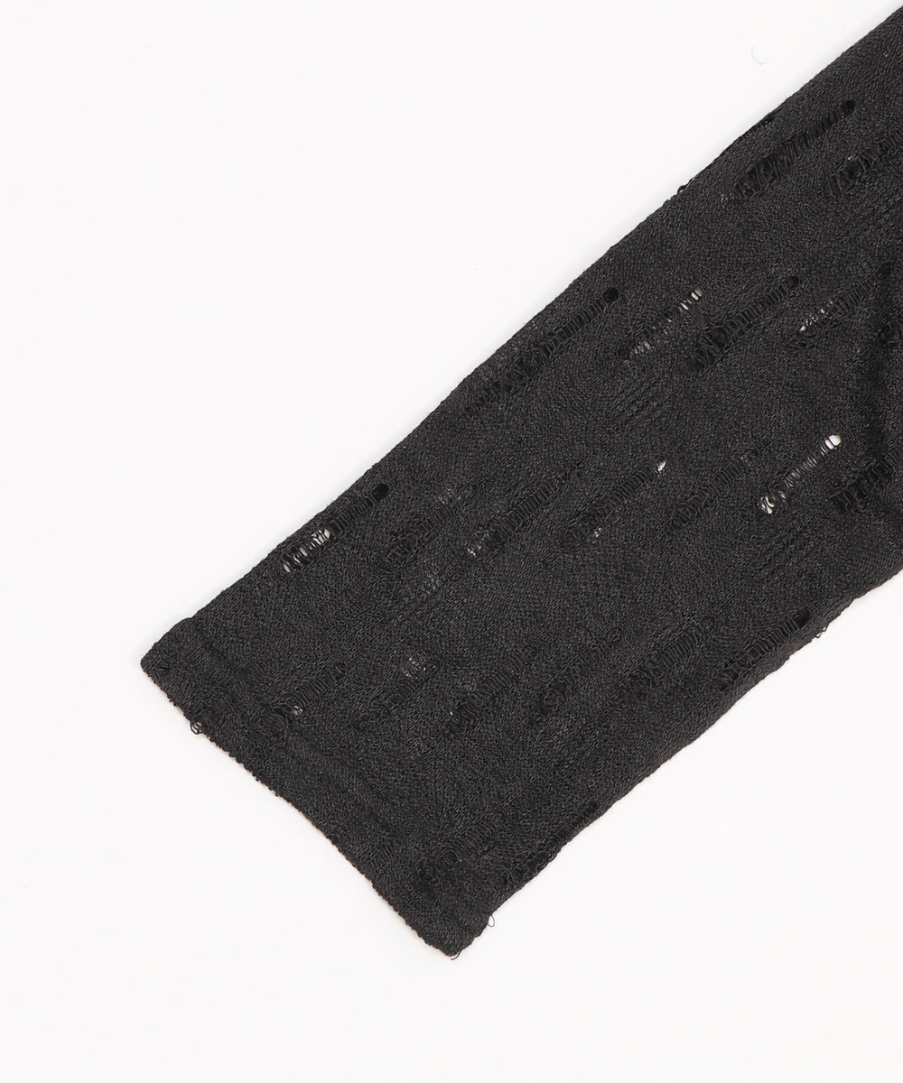 ベルトショルダーロゴニット