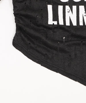 ベルトショルダーロゴニット