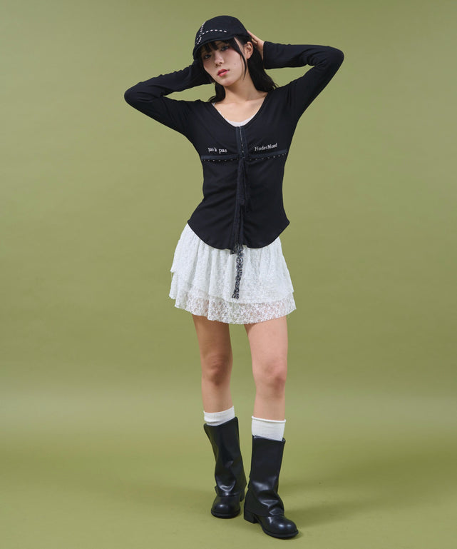 ブラック モデル：160cm F着用