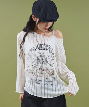 ホワイト モデル：160cm F着用