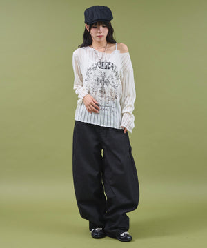 ホワイト モデル：160cm F着用