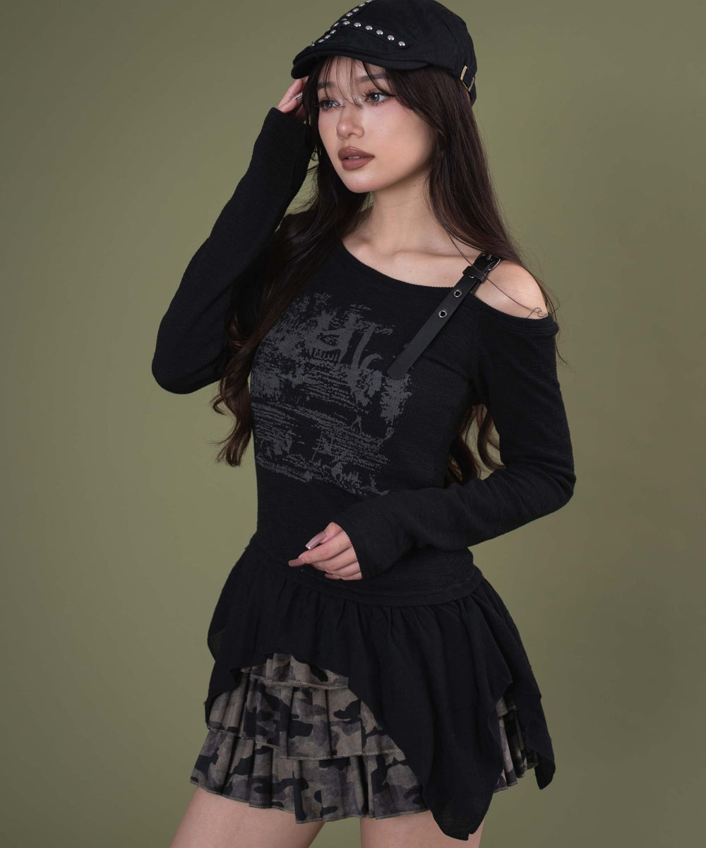 ブラック モデル：163cm F着用