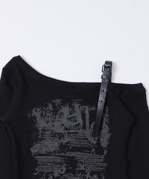 ショルダーベルトイレヘムトップ