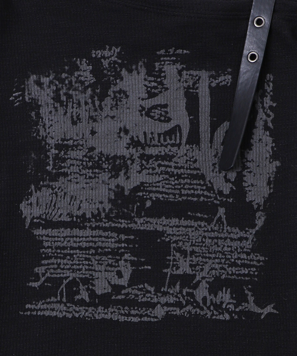 ショルダーベルトイレヘムトップ