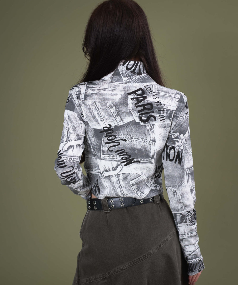 ホワイト モデル：163cm F着用