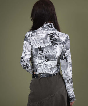 ホワイト モデル：163cm F着用