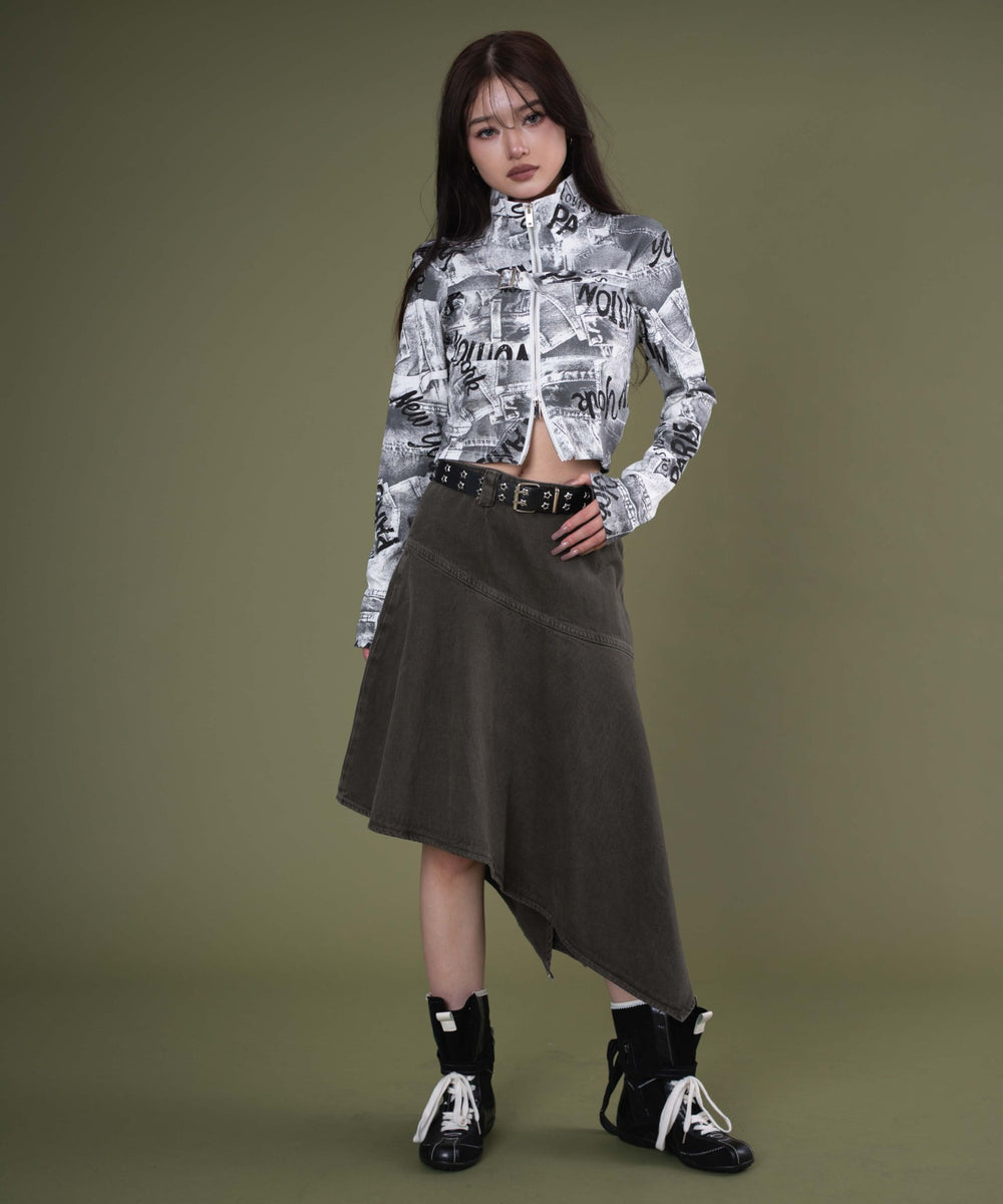 ホワイト モデル：163cm F着用