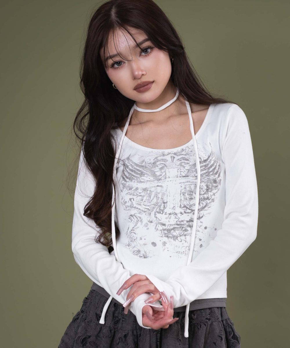 ホワイト モデル：163cm F着用