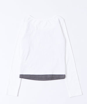 チョーカーツキレイヤードトップ