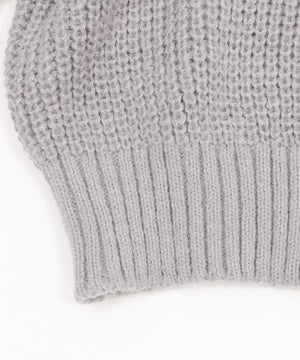 ダブルZIPニットカーデ