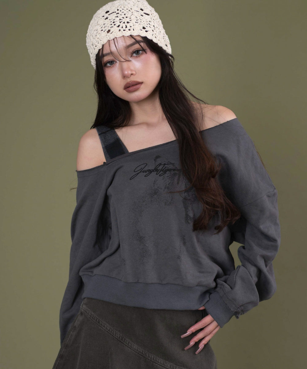 チャコール モデル：163cm F着用